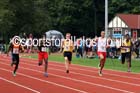 Mens and Boys 100 metres at the Northern Inter-Counties under-17s and 15s at Witton Park, Blackburn. Photo: David T. Hewitson/Sports for All Pics
